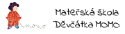 Mateřská škola Děvčátka Momo Logo